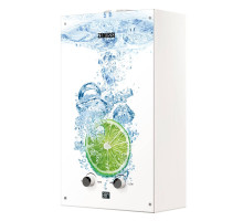 Газовая колонка Zanussi GWH 10 Fonte Glass Lime