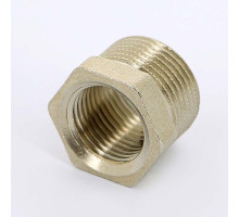 Футорка НВ никелированная UNI-FITT 1/2"x3/4"