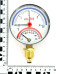 Термоманометр радиальный 4 бар, 120 C, диаметр 80 мм, 1/2"Н