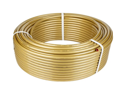 Труба из сшитого полиэтилена ESSAN GOLD EVOH PEX-b O16х2,2 (100м) (золотая) ГОСТ32415-2013